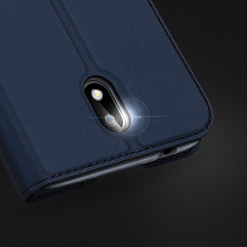 DUX DUCIS Skin Pro dėklo dėklo dėklas su atvartu, skirtas Nokia 1.3 juodas