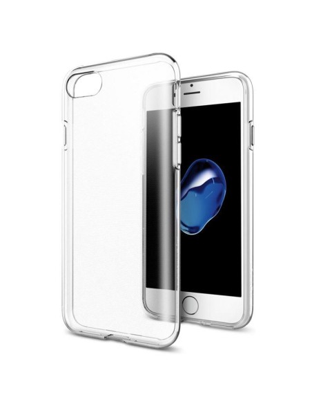 Spigen skystųjų kristalų dėklas, skirtas iPhone 7 / 8 / SE 2020 / 2022 - skaidrus Spigen skystųjų kristalų dėklas, skirtas iPhone 7 / 8 / SE 2020 / 2022 - skaidrus