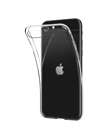 Spigen skystųjų kristalų dėklas, skirtas iPhone 7 / 8 / SE 2020 / 2022 - skaidrus Spigen skystųjų kristalų dėklas, skirtas iPhone 7 / 8 / SE 2020 / 2022 - skaidrus
