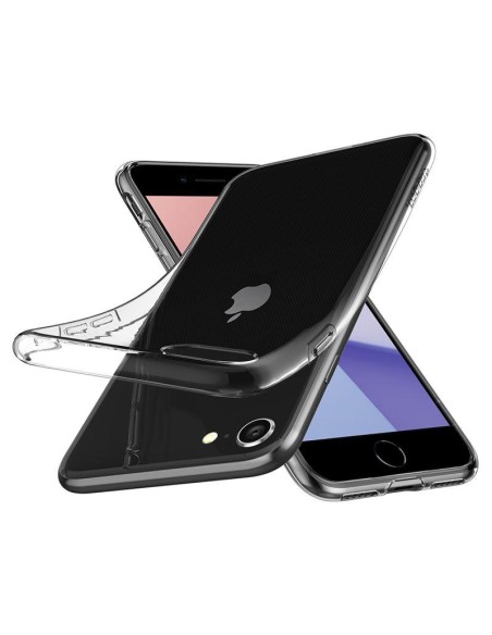 Spigen skystųjų kristalų dėklas, skirtas iPhone 7 / 8 / SE 2020 / 2022 - skaidrus Spigen skystųjų kristalų dėklas, skirtas iPhone 7 / 8 / SE 2020 / 2022 - skaidrus
