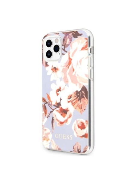 Guess N.2 Flower Collection dėklas, skirtas iPhone 11 Pro Max - alyvinė Guess N.2 Flower Collection dėklas, skirtas iPhone 11 Pro Max - alyvinė