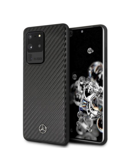 Mercedes Dynamic dėklas, skirtas Samsung Galaxy S20 Ultra - juodas