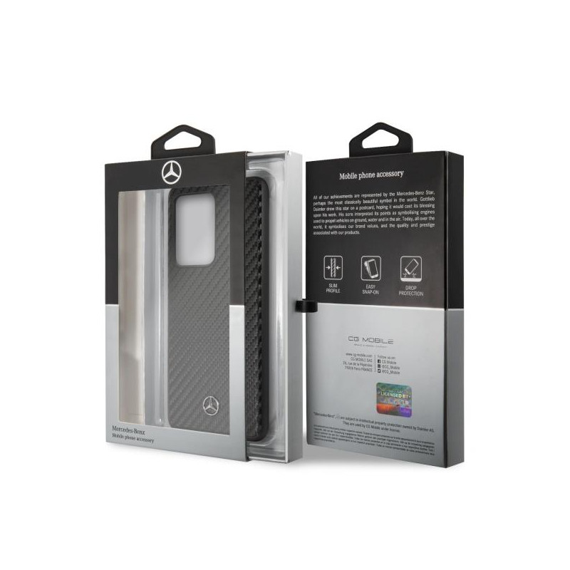 Mercedes Dynamic dėklas, skirtas Samsung Galaxy S20 Ultra - juodas