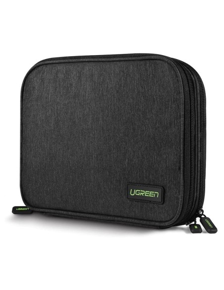 Ugreen dėklo dėžutė kietajam diskui HDD SSD telefono kabelių priedai 24,5 x 17,5 x 5 cm pilka (50147 LP149) Ugreen dėklo dėžutė kietajam diskui HDD SSD telefono kabelių priedai 24,5 x 17,5 x 5 cm pilka (50147 LP149)