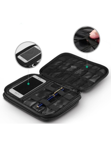 Ugreen dėklo dėžutė kietajam diskui HDD SSD telefono kabelių priedai 24,5 x 17,5 x 5 cm pilka (50147 LP149) Ugreen dėklo dėžutė kietajam diskui HDD SSD telefono kabelių priedai 24,5 x 17,5 x 5 cm pilka (50147 LP149)