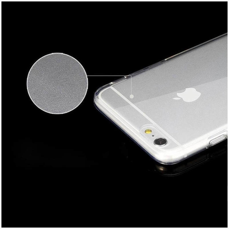 Ultra Clear 0,5 mm Huawei Y6p gelio dėklas skaidrus