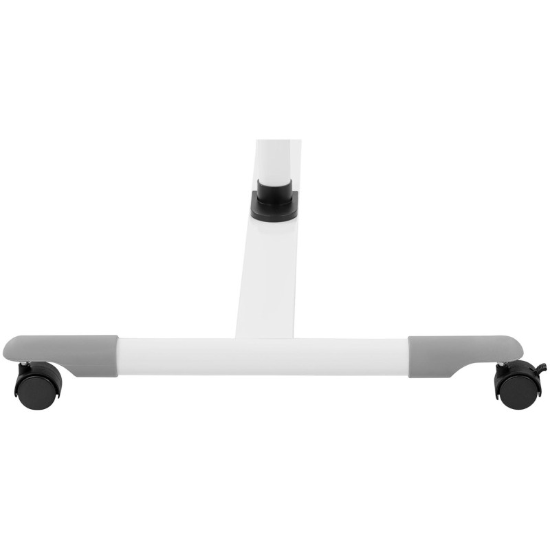 Nešiojamojo kompiuterio stovo stalas pakreipiamas reguliuojamas 2 stalviršiai 43 x 91 cm 700 - 1100 mm