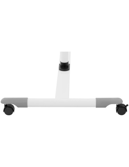 Nešiojamojo kompiuterio stovo stalas pakreipiamas reguliuojamas 2 stalviršiai 43 x 91 cm 700 - 1100 mm