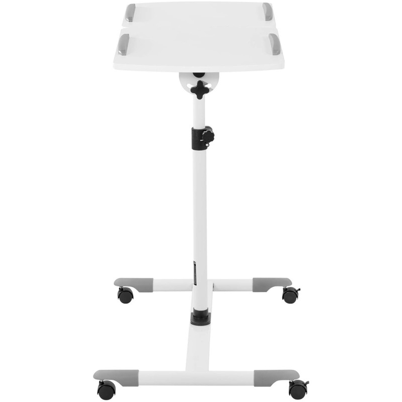 Nešiojamojo kompiuterio stovo stalas pakreipiamas reguliuojamas 2 stalviršiai 43 x 91 cm 700 - 1100 mm
