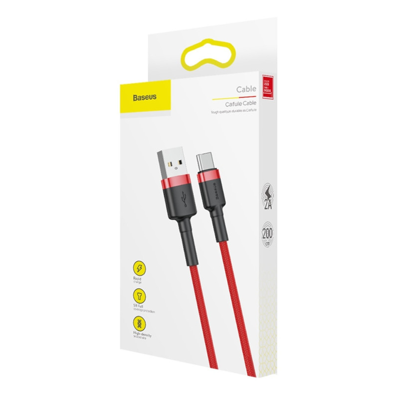 Patvarus lankstus laidas USB laidas USB-C QC3.0...