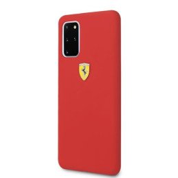 Ferrari silikoninis dėklas Samsung Galaxy S20+ - raudonas