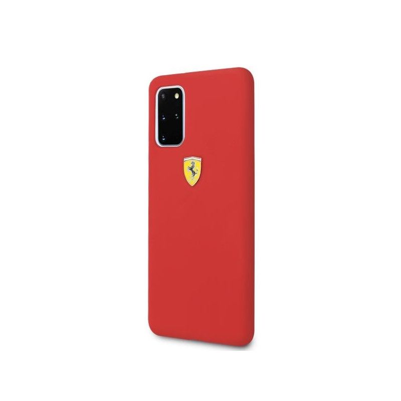 Ferrari silikoninis dėklas Samsung Galaxy S20+ - raudonas