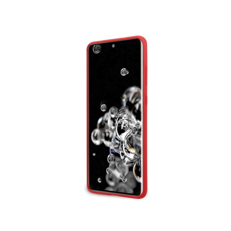 Ferrari silikoninis dėklas Samsung Galaxy S20 Ultra - raudonas