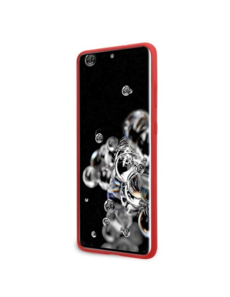 Ferrari silikoninis dėklas Samsung Galaxy S20 Ultra - raudonas Ferrari silikoninis dėklas Samsung Galaxy S20 Ultra - raudonas