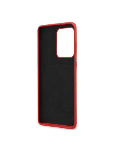 Ferrari silikoninis dėklas Samsung Galaxy S20 Ultra - raudonas Ferrari silikoninis dėklas Samsung Galaxy S20 Ultra - raudonas