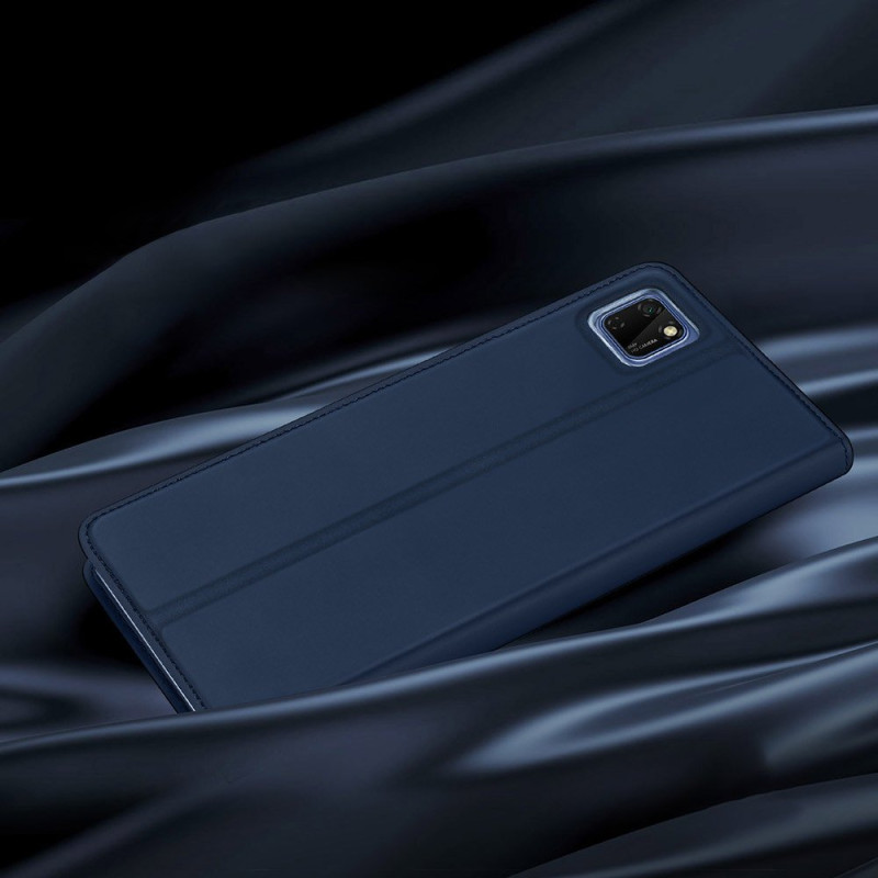 DUX DUCIS Skin Pro dėklo dėklo dangtelis su atvartu Huawei Y5p rožinės spalvos