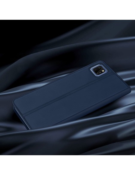 DUX DUCIS Skin Pro dėklo dėklo dangtelis su atvartu Huawei Y5p rožinės spalvos DUX DUCIS Skin Pro dėklo dėklo dangtelis su atvartu Huawei Y5p rožinės spalvos