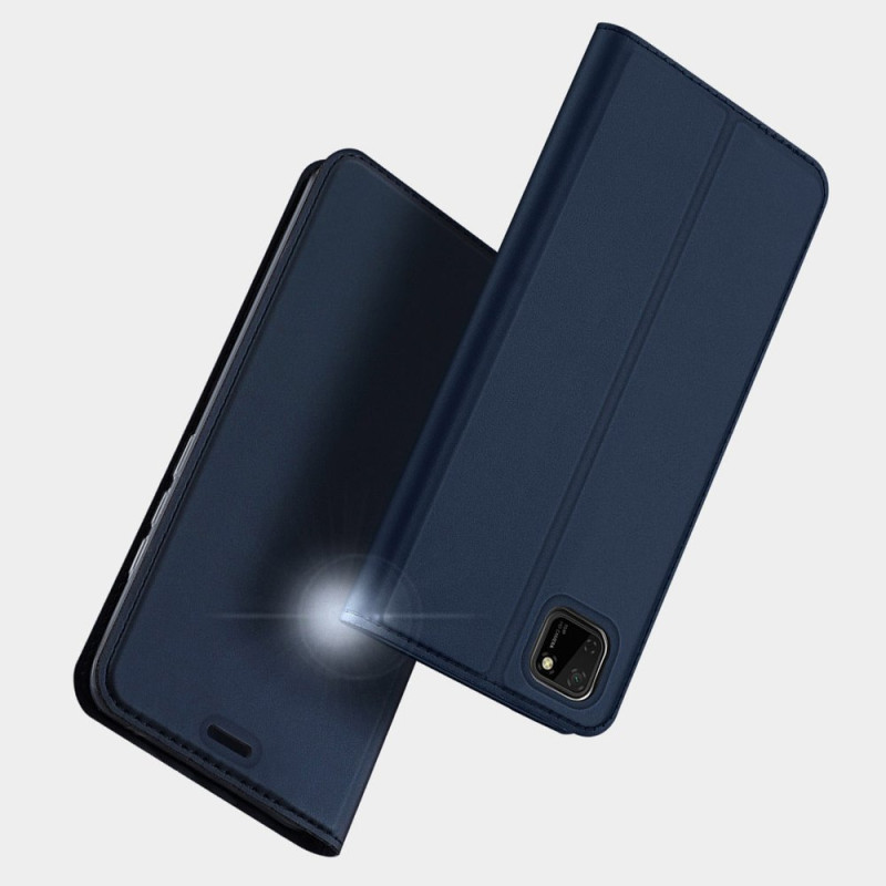 DUX DUCIS Skin Pro dėklo dėklo dangtelis su atvartu Huawei Y5p rožinės spalvos