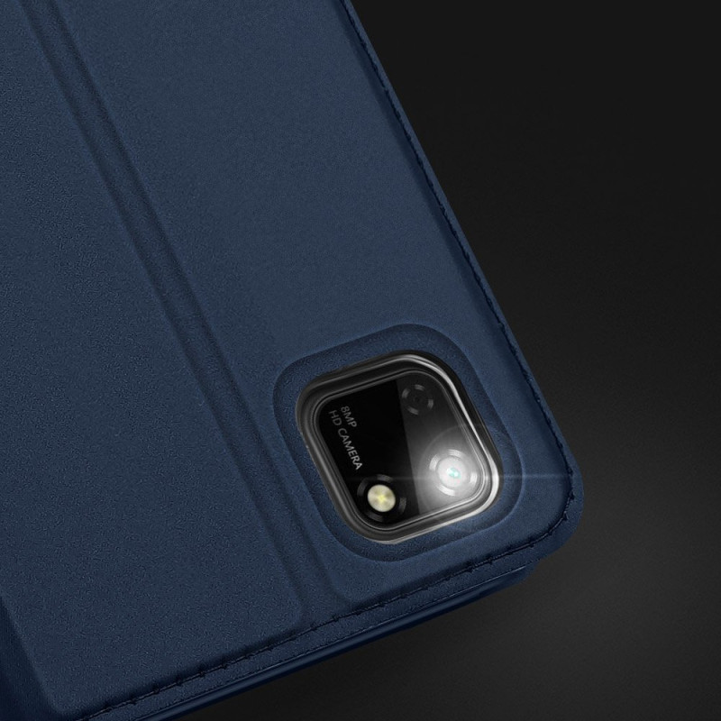 DUX DUCIS Skin Pro dėklo dėklo dangtelis su atvartu Huawei Y5p rožinės spalvos