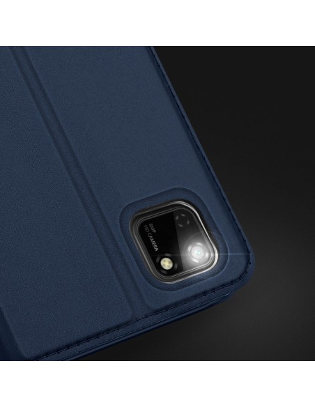 DUX DUCIS Skin Pro dėklo dėklo dangtelis su atvartu Huawei Y5p rožinės spalvos DUX DUCIS Skin Pro dėklo dėklo dangtelis su atvartu Huawei Y5p rožinės spalvos