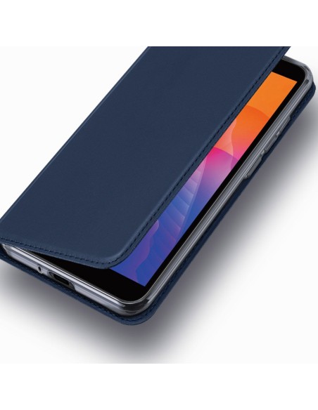 DUX DUCIS Skin Pro dėklo dėklo dangtelis su atvartu Huawei Y5p rožinės spalvos DUX DUCIS Skin Pro dėklo dėklo dangtelis su atvartu Huawei Y5p rožinės spalvos