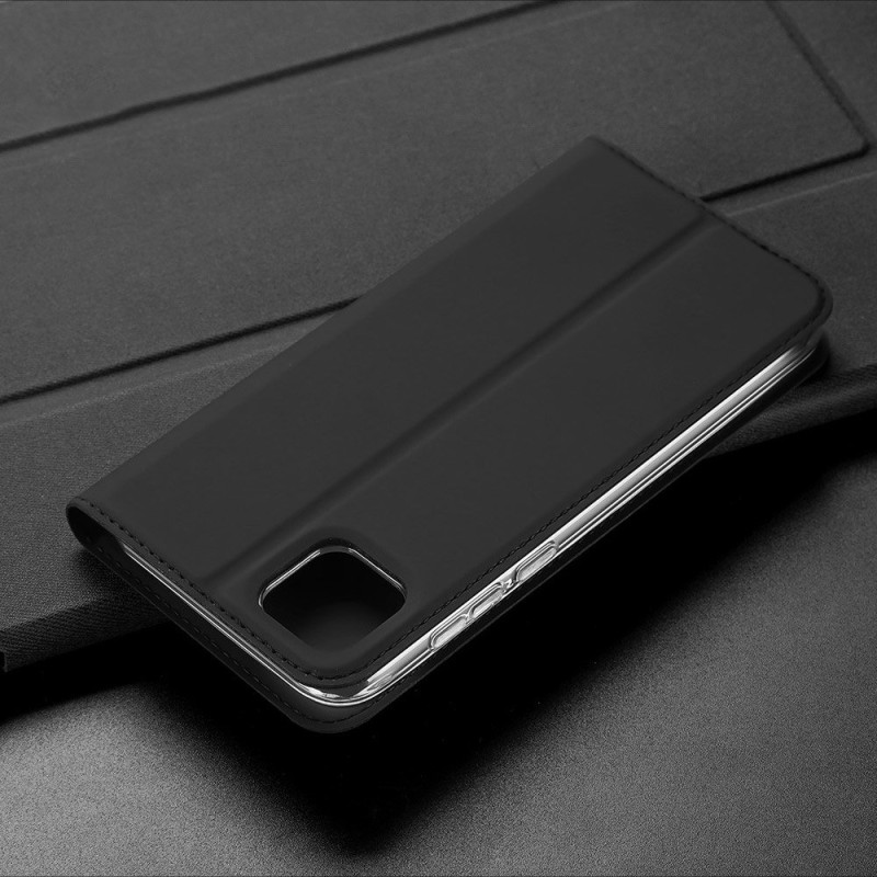 DUX DUCIS Skin Pro dėklo dėklo dangtelis su atvartu Huawei Y5p rožinės spalvos