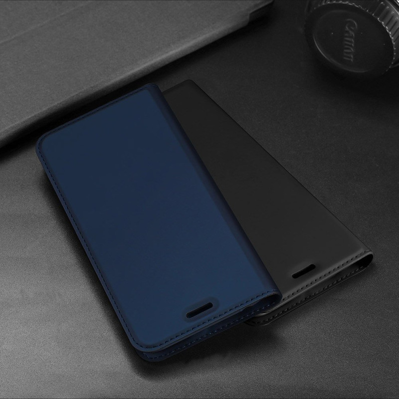 DUX DUCIS Skin Pro dėklo dėklo dangtelis su atvartu Huawei Y5p rožinės spalvos