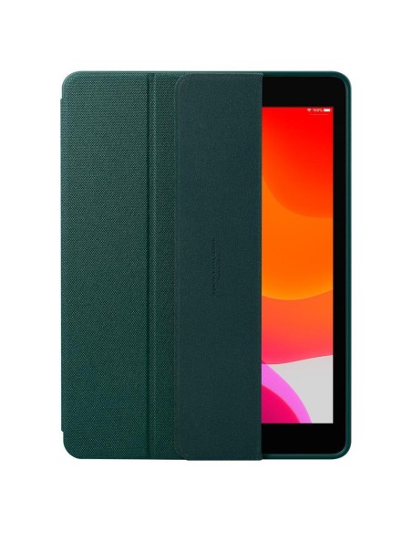 Spigen Urban Fit dėklas iPad 10.2& 39 & 39 2019 / 2020 / 2021 - tamsiai žalias Spigen Urban Fit dėklas iPad 10.2& 39 & 39 2019 / 2020 / 2021 - tamsiai žalias