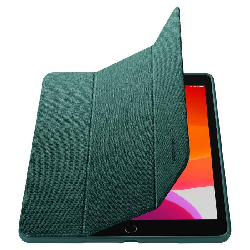 Spigen Urban Fit dėklas iPad 10.2& 39 & 39 2019 / 2020 / 2021 - tamsiai žalias