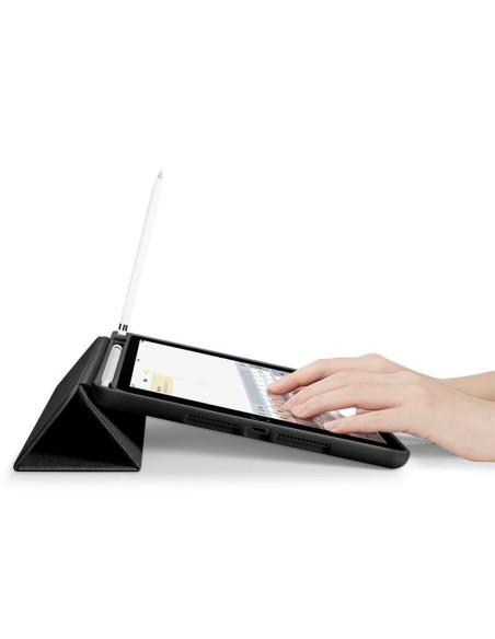 Spigen Urban Fit dėklas iPad 10.2& 39 & 39 2019 / 2020 / 2021 - juodas Spigen Urban Fit dėklas iPad 10.2& 39 & 39 2019 / 2020 / 2021 - juodas