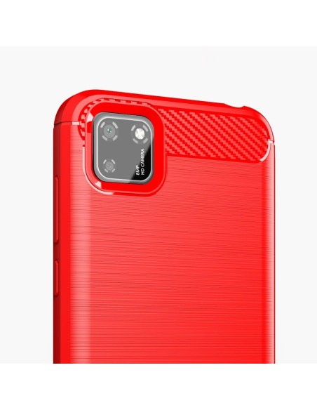 Carbon Case lankstus Huawei Y5p dangtelis juodas Carbon Case lankstus Huawei Y5p dangtelis juodas