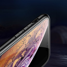 Spalvoto stiklo dėklas, dangtelis, grūdinto stiklo perdanga su fotoaparato dangteliu, skirta iPhone 11 Pro Max 1 modeliu...