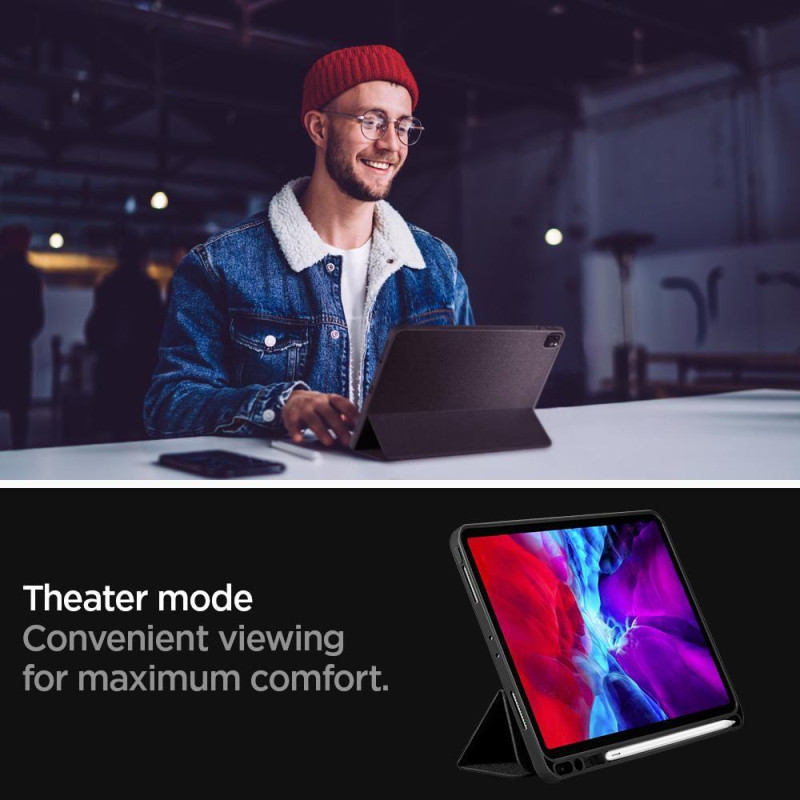 Spigen Urban Fit dėklas iPad Pro 11& 39 & 39 2020 / 2021 / 2022 - juodas