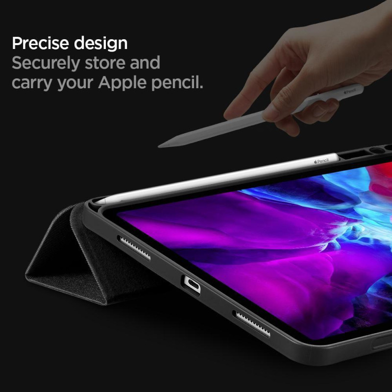 Spigen Urban Fit dėklas iPad Pro 11& 39 & 39 2020 / 2021 / 2022 - juodas