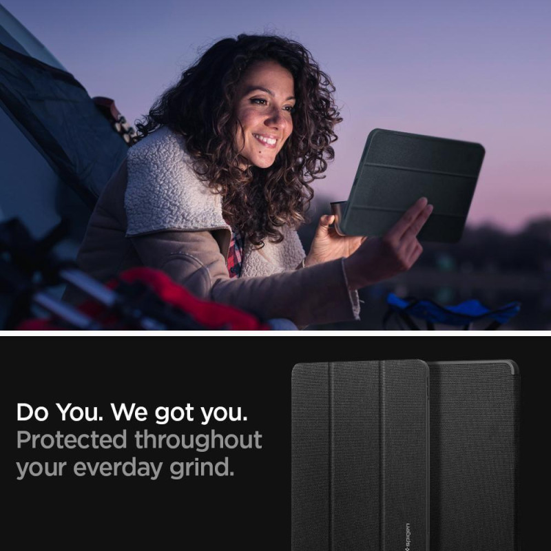 Spigen Urban Fit dėklas iPad Pro 11& 39 & 39 2020 / 2021 / 2022 - juodas