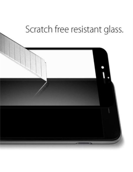 Spigen Glass FC grūdintas stiklas, skirtas iPhone 7/ 8/ SE 2020/ 2022 – juodas