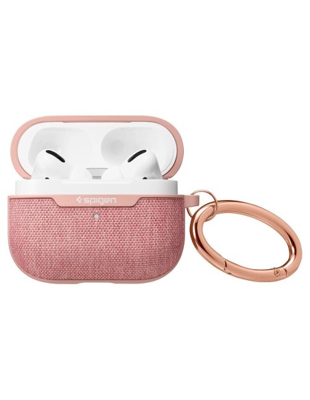 Spigen Urban Fit dėklas, skirtas Apple AirPods Pro 1 – rožinė ir auksinė Spigen Urban Fit dėklas, skirtas Apple AirPods Pro 1 – rožinė ir auksinė