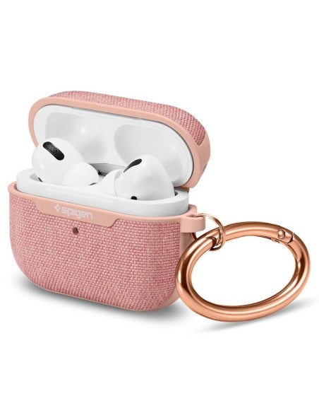 Spigen Urban Fit dėklas, skirtas Apple AirPods Pro 1 – rožinė ir auksinė Spigen Urban Fit dėklas, skirtas Apple AirPods Pro 1 – rožinė ir auksinė