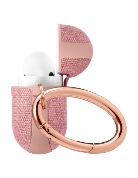 Spigen Urban Fit dėklas, skirtas Apple AirPods Pro 1 – rožinė ir auksinė Spigen Urban Fit dėklas, skirtas Apple AirPods Pro 1 – rožinė ir auksinė