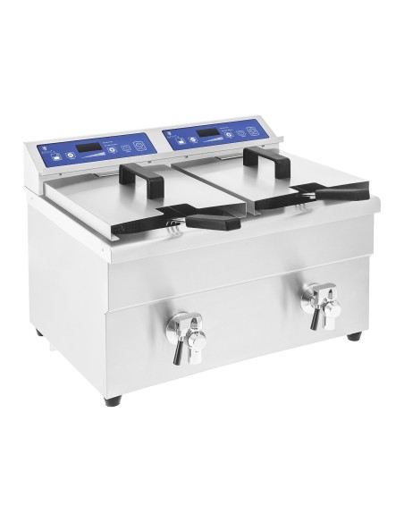 Keptuvė dviguba indukcinė gruzdintuvė 7000W 230V Royal Catering 2x 10L