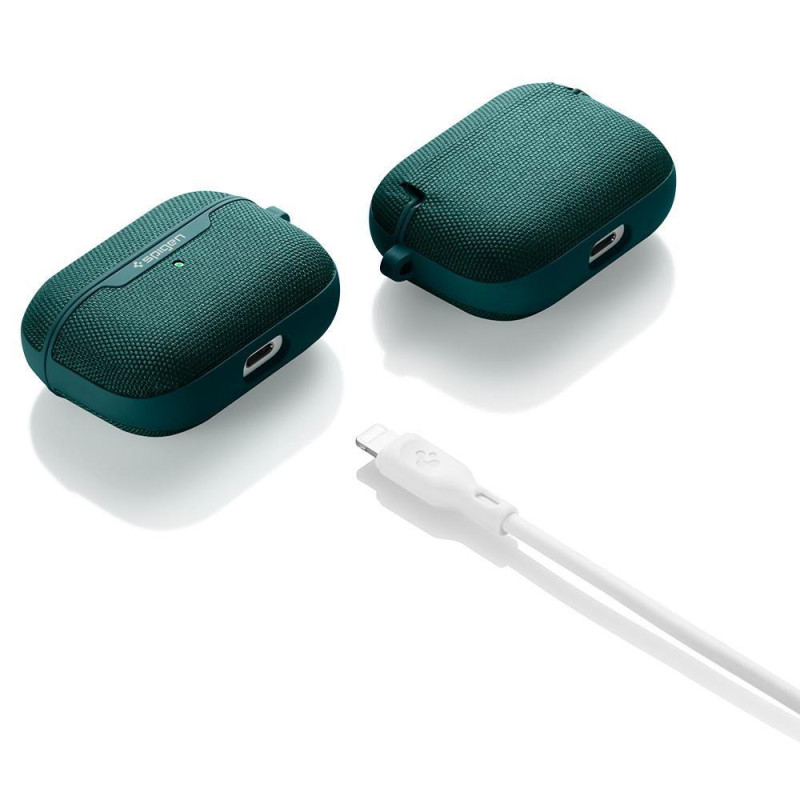 Spigen Urban Fit dėklas, skirtas Apple AirPods Pro 1 – tamsiai žalias