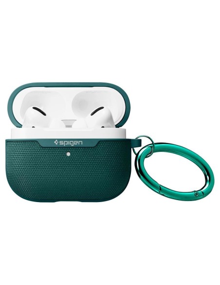 Spigen Urban Fit dėklas, skirtas Apple AirPods Pro 1 – tamsiai žalias Spigen Urban Fit dėklas, skirtas Apple AirPods Pro 1 – tamsiai žalias