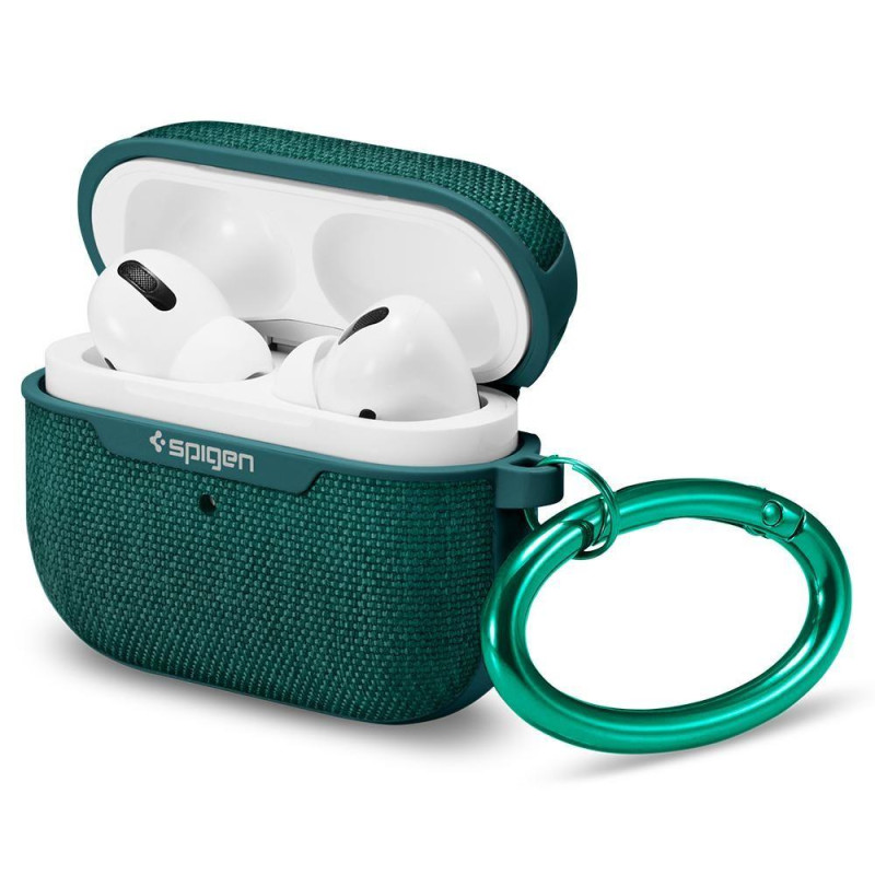 Spigen Urban Fit dėklas, skirtas Apple AirPods Pro 1 – tamsiai žalias