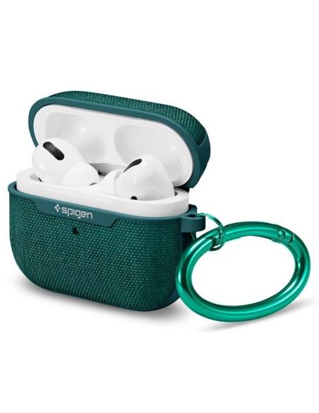 Spigen Urban Fit dėklas, skirtas Apple AirPods Pro 1 – tamsiai žalias Spigen Urban Fit dėklas, skirtas Apple AirPods Pro 1 – tamsiai žalias