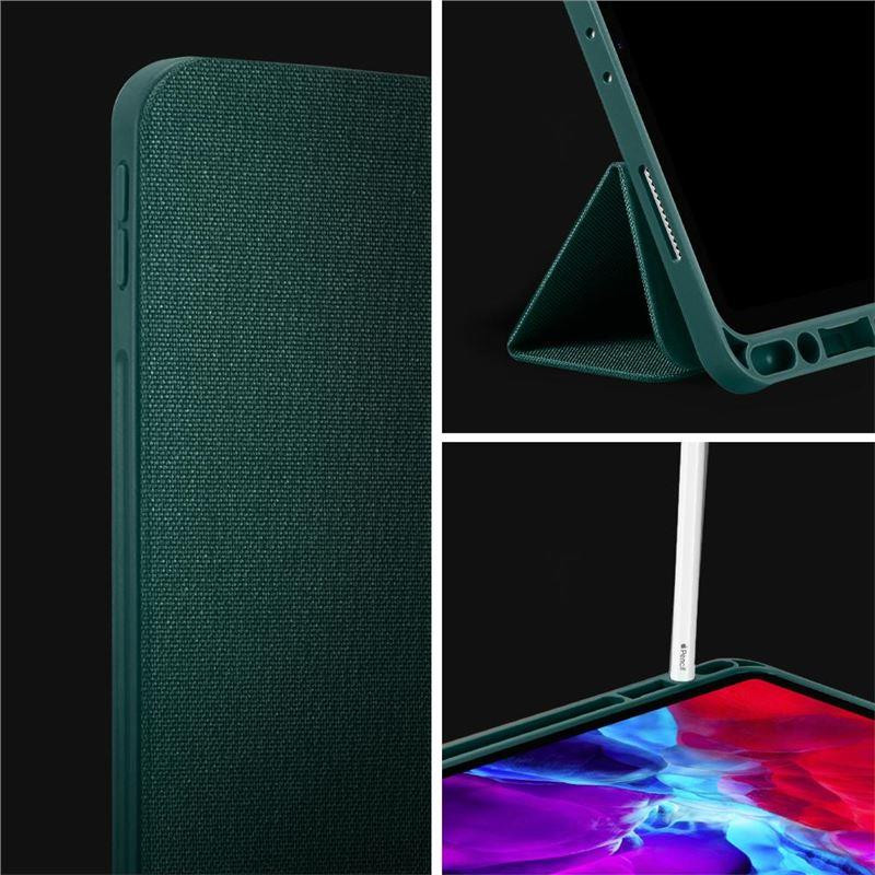 Spigen Urban Fit dėklas iPad Pro 11& 39 & 39 2020 / 2021 / 2022 - tamsiai žalias
