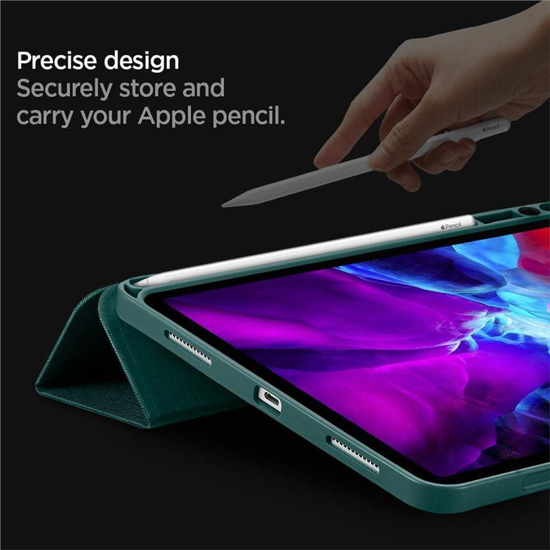 Spigen Urban Fit dėklas iPad Pro 11& 39 & 39 2020 / 2021 / 2022 - tamsiai žalias