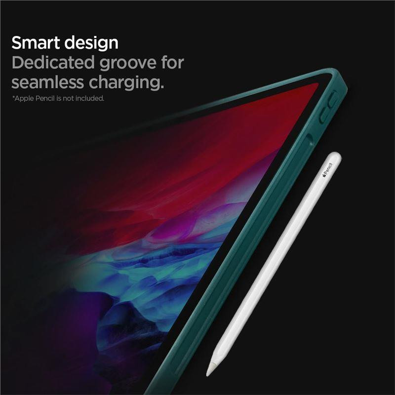Spigen Urban Fit dėklas iPad Pro 11& 39 & 39 2020 / 2021 / 2022 - tamsiai žalias
