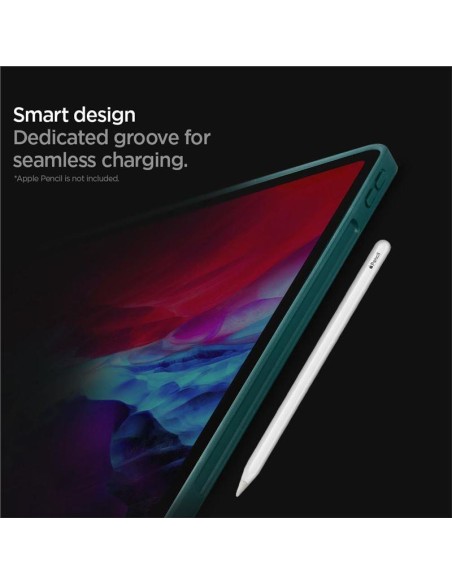 Spigen Urban Fit dėklas iPad Pro 11& 39 & 39 2020 / 2021 / 2022 - tamsiai žalias Spigen Urban Fit dėklas iPad Pro 11& 39 & 39 2020 / 2021 / 2022 - tamsiai žalias