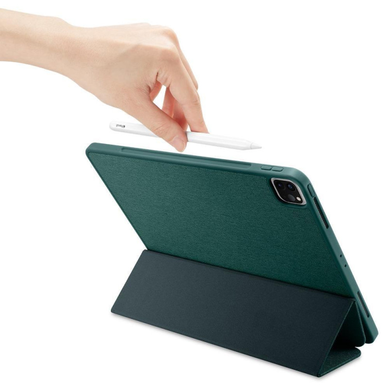 Spigen Urban Fit dėklas iPad Pro 11& 39 & 39 2020 / 2021 / 2022 - tamsiai žalias