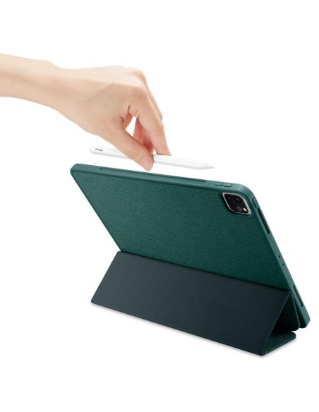 Spigen Urban Fit dėklas iPad Pro 11& 39 & 39 2020 / 2021 / 2022 - tamsiai žalias Spigen Urban Fit dėklas iPad Pro 11& 39 & 39 2020 / 2021 / 2022 - tamsiai žalias